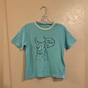 NWT cotopaxi kids Talking Llama T-Shirt size XL